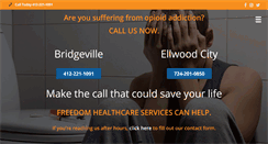 Desktop Screenshot of freedomtreatment.com